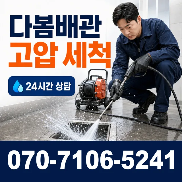 경기 여주시 점곡길 배관고압세척 상담 이미지 4